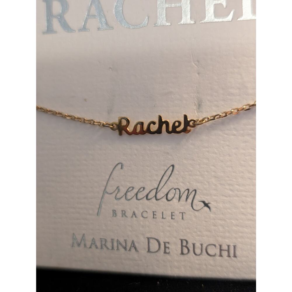 Marina De Buchi Gold Tone Freedom Bracelet 'Rachel'